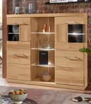 OTTO home Highboard Ribe | Holztöne