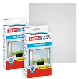 tesa Insektenschutz-Fensterrahmen Insect Stop Standard | Schwarz