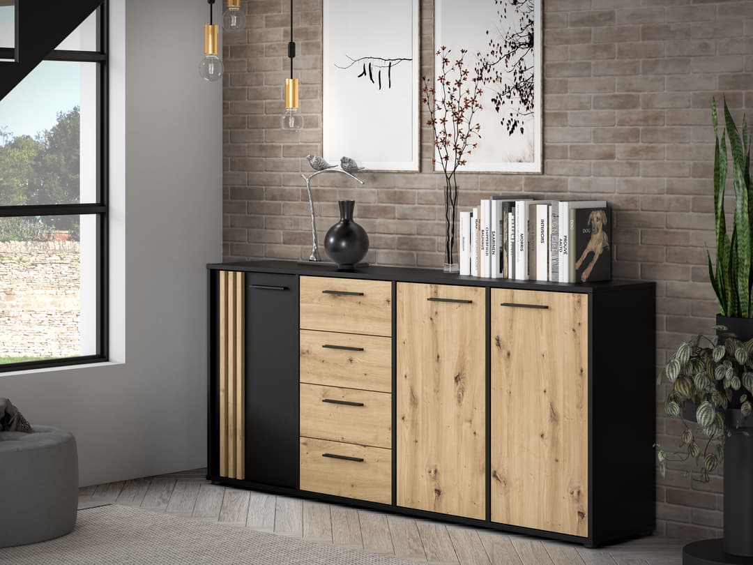FORTE Sideboard Cardigan | Mehrfarbig