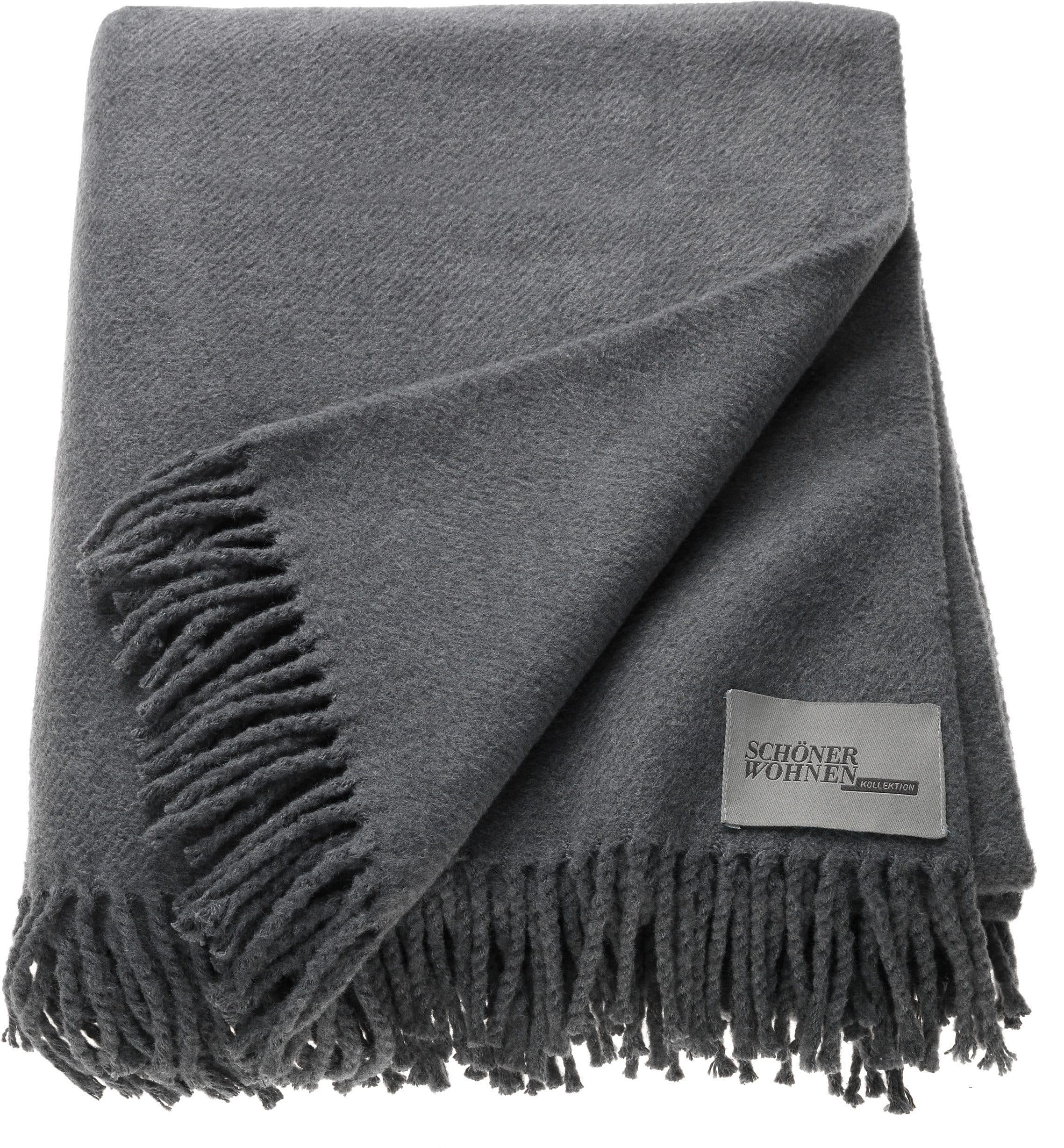 Wohndecke Basics | Grau