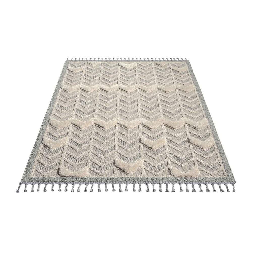 Carpet City Hochflor-Teppich VALENCIA 920 | Grau