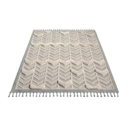 Carpet City Hochflor-Teppich VALENCIA 920 | Grau