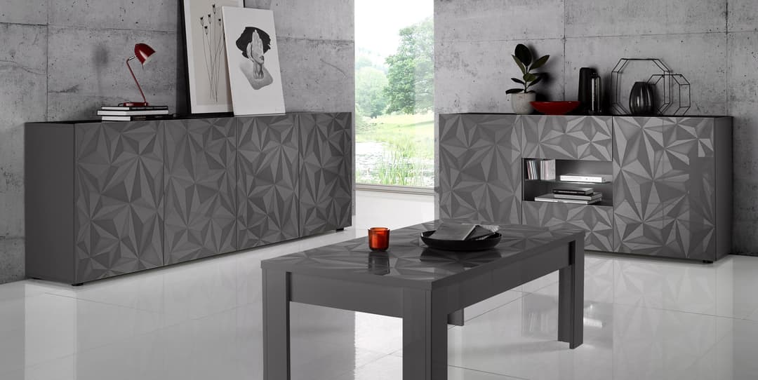 Home affaire Sideboard Prisma | Grau