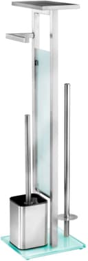 WENKO WC-Garnitur Debar | Silber