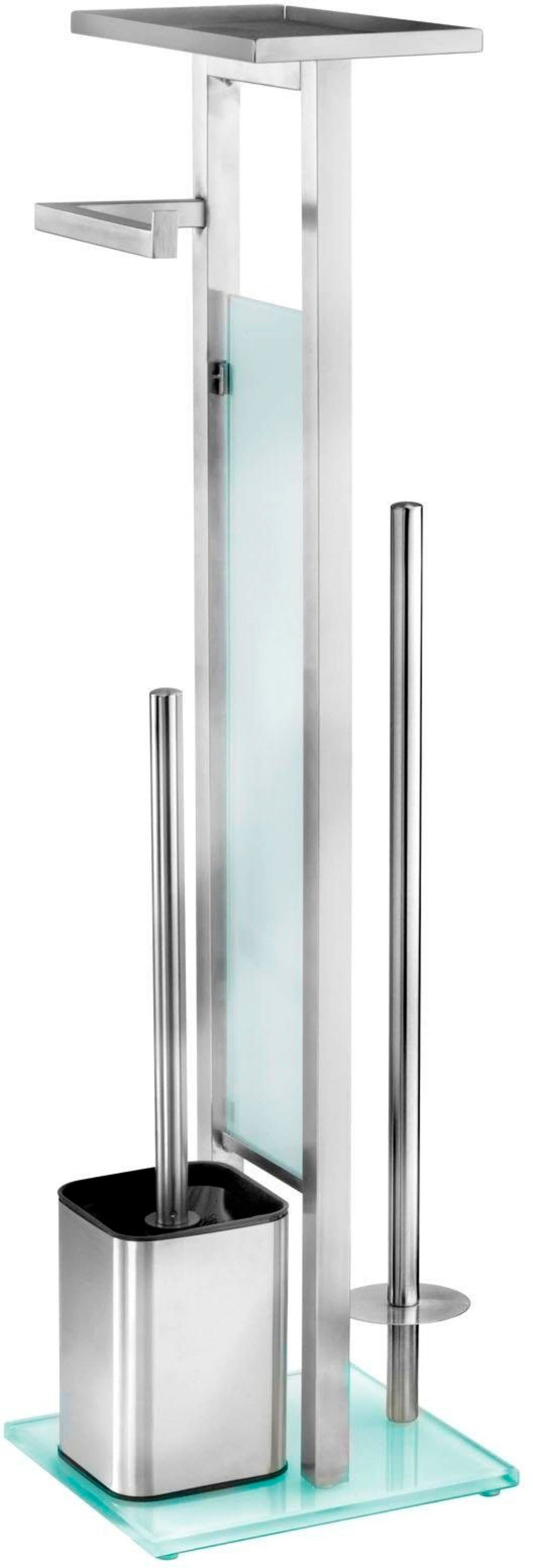 WENKO WC-Garnitur Debar | Silber