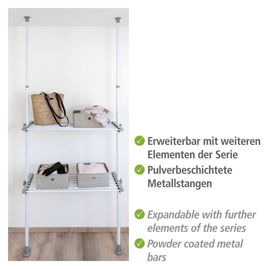 Wenko Teleskopregal Herkules | Grau