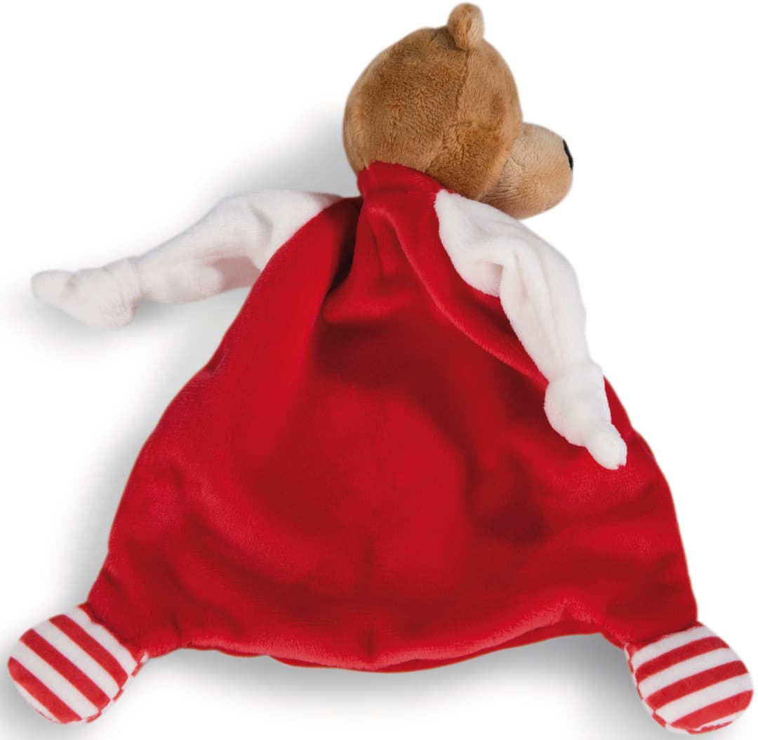 Nici Schmusetuch Bär Berni | Rot