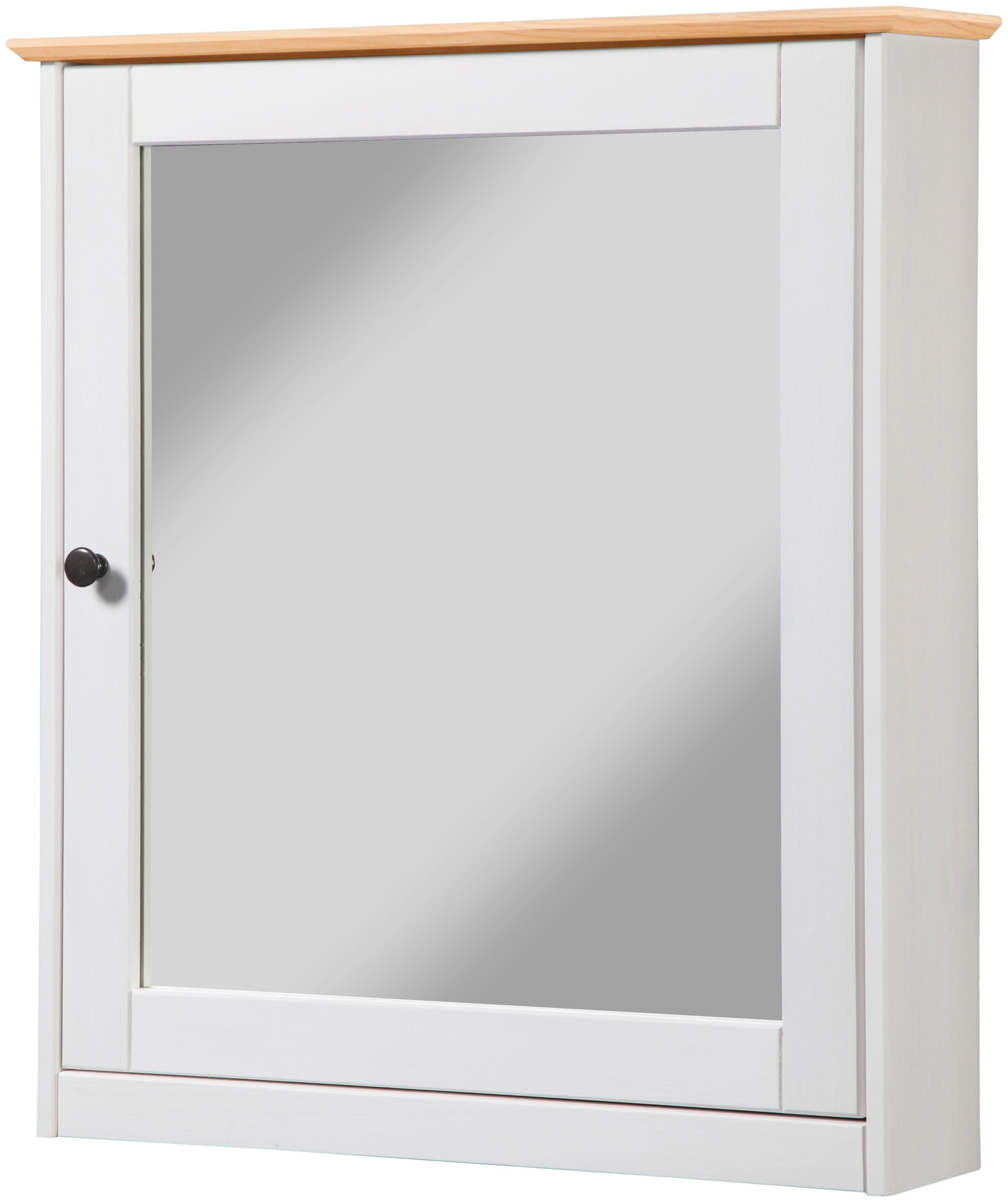 welltime Spiegelschrank Sylt/ Rügen/ Modern | Weiß