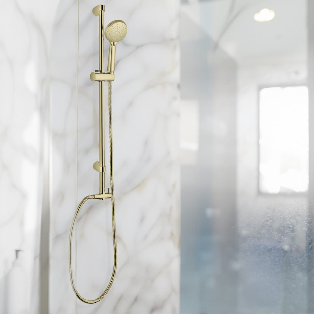 WENKO Brauseschlauch Brass | Gold