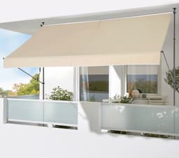 KONIFERA Klemmmarkise Nerja | Beige