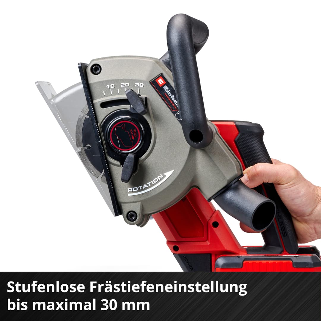 Einhell TP-MA 36/30 Li BL Akku-Mauernutfräse | Grau