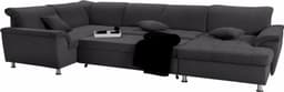 DOMO collection Wohnlandschaft Franzi | Grau