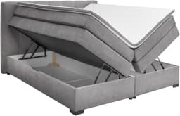 ED EXCITING DESIGN Boxspringbett Pescara | Grau
