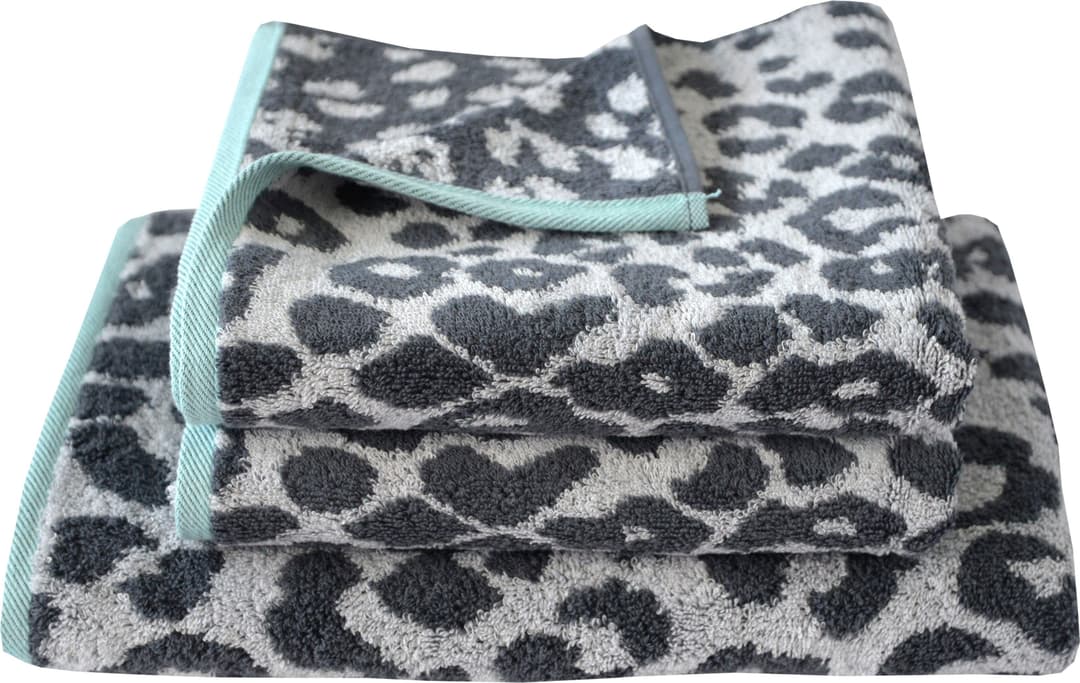Dyckhoff Handtuch Set Cool Mint Leo | Grau