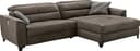 Jockenhöfer Gruppe Ecksofa Double One L-Form | Braun 2