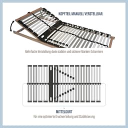 Beco Lattenrost Universal LR-K H 5 | Holztöne