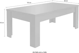 Home affaire Couchtisch Dama | Grau