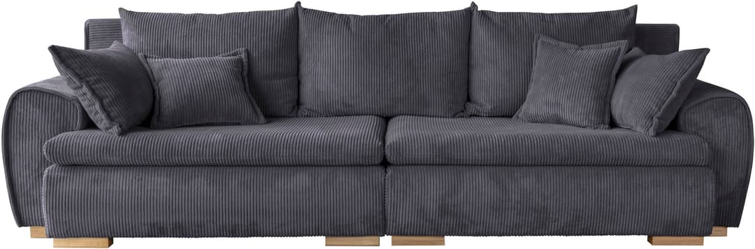 Home affaire Big-Sofa Katja | Grau
