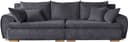 Home affaire Big-Sofa Katja | Grau