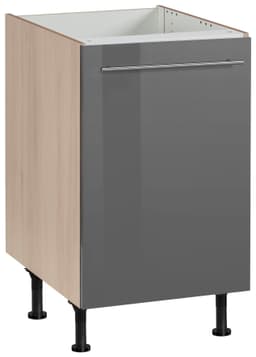 OPTIFIT Spülenschrank Bern | Grau