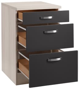 OPTIFIT Unterschrank Faro | Schwarz