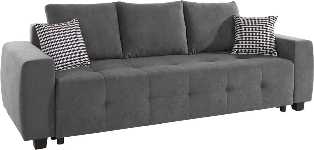 COLLECTION AB Schlafsofa Bella | Grau