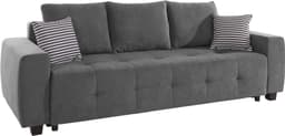 COLLECTION AB Schlafsofa Bella | Grau