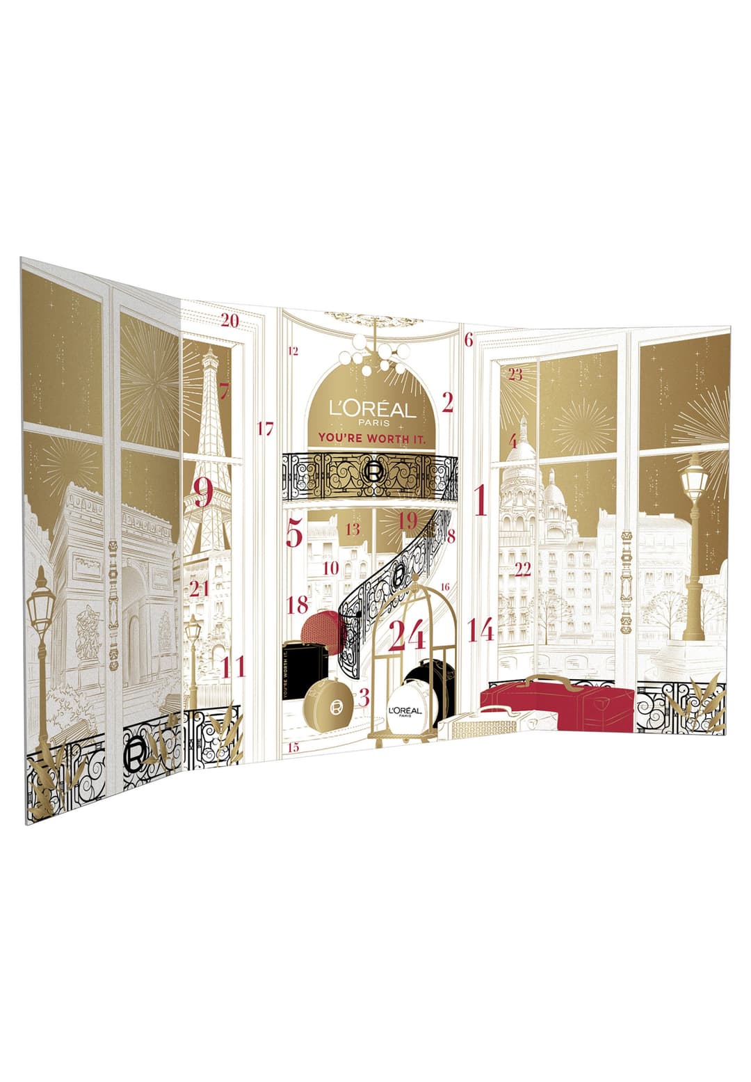 L'ORÉAL PARIS Kosmetik-Adventskalender | Mehrfarbig