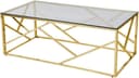 SalesFever Glastisch | Gold