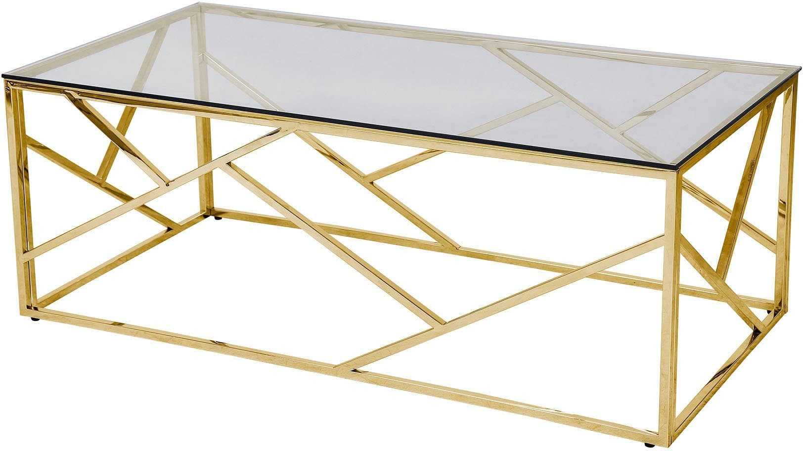 SalesFever Glastisch | Gold