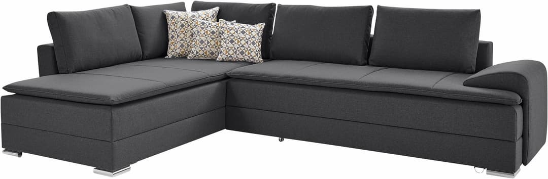 Home affaire Ecksofa Night & Day L-Form | Grau