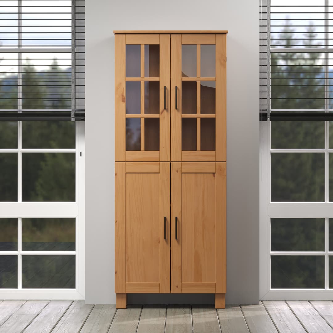 welltime Hochschrank Ulea | Holztöne