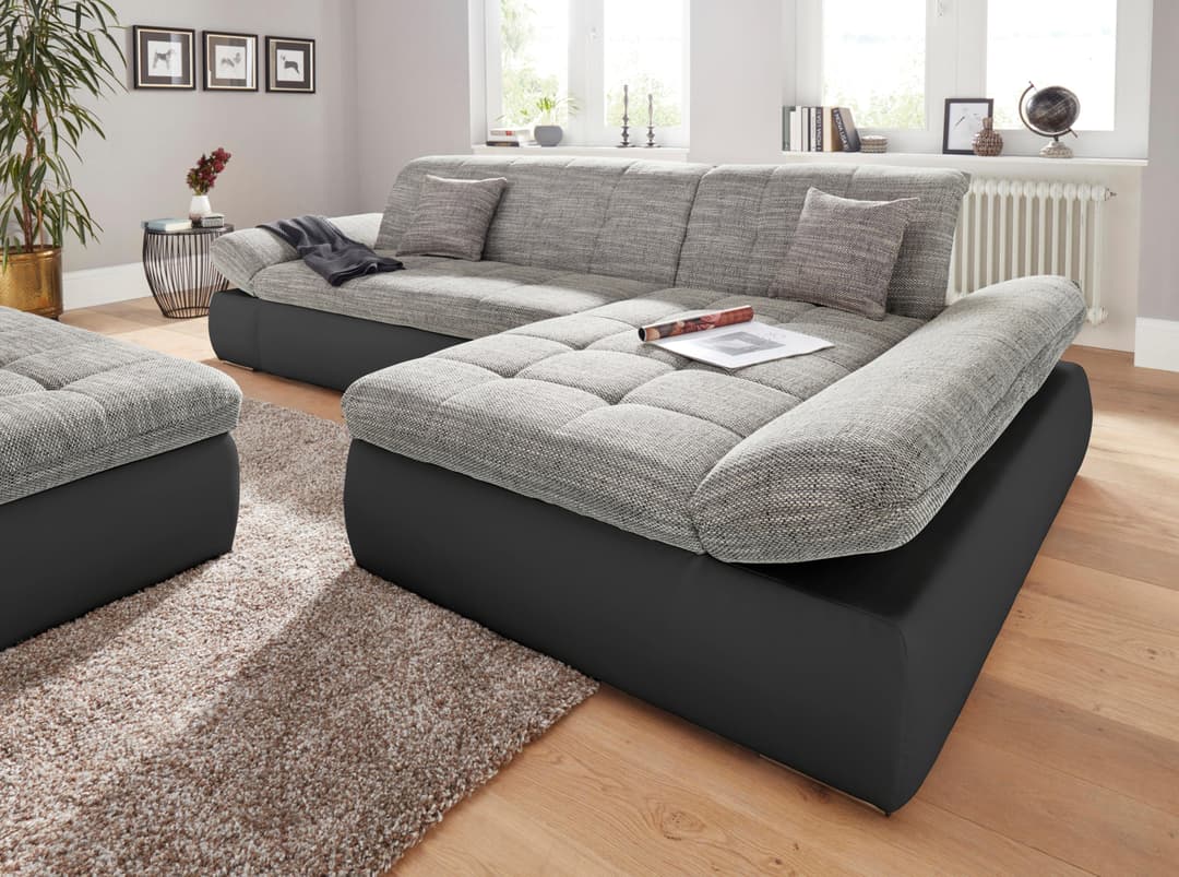 DOMO collection Ecksofa PB Moric | Mehrfarbig