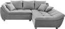 Jockenhöfer Gruppe Ecksofa Genua | Grau 2