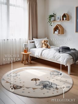 Villeroy & Boch Walk like an Elephant Rainbow Teppich | Beige