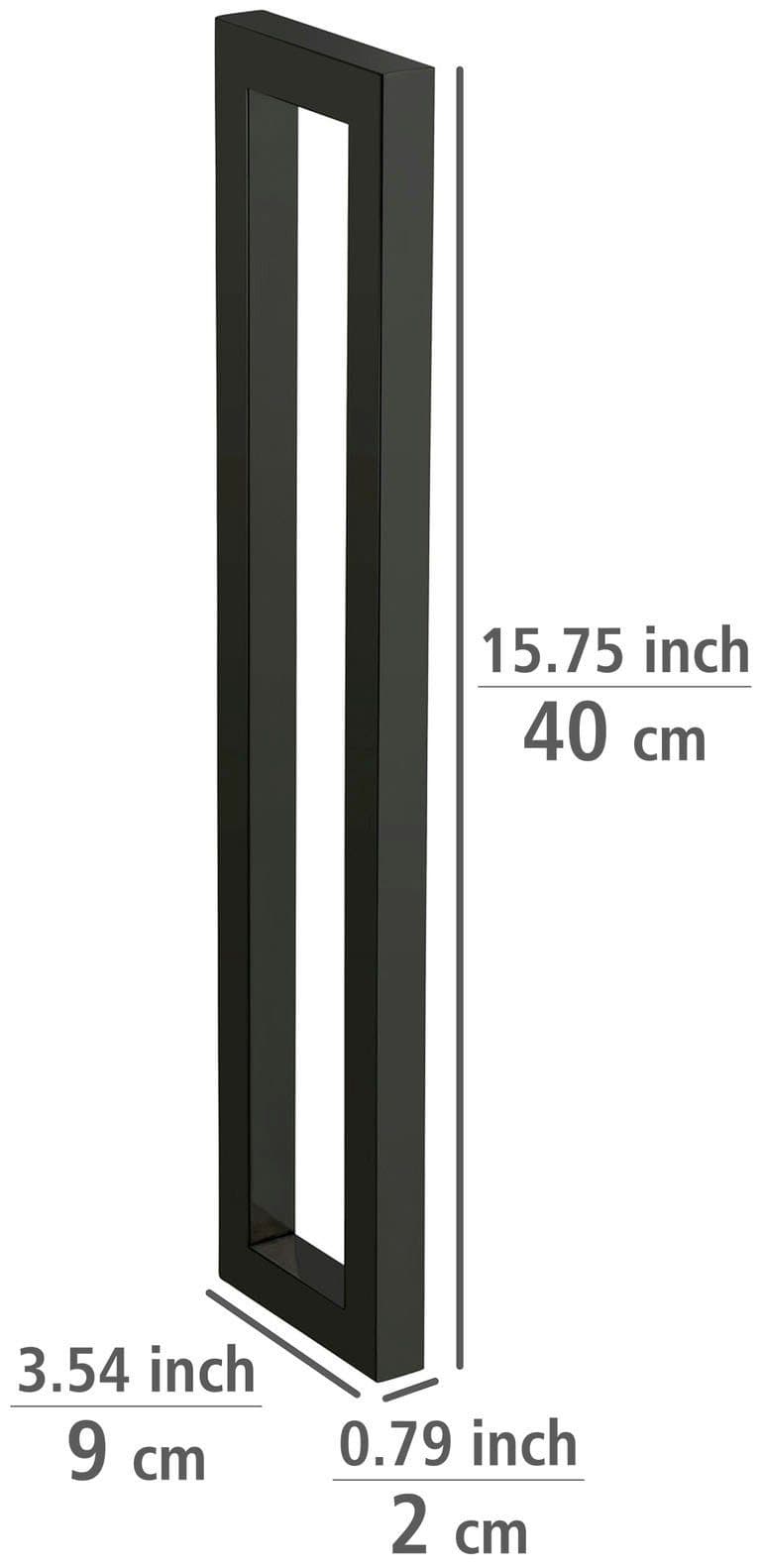 WENKO Handtuchhalter Reitani | Schwarz