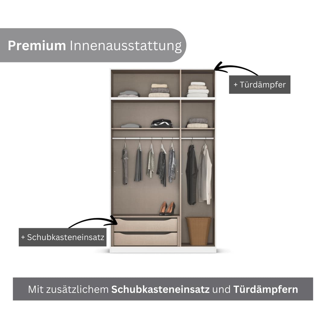rauch Kleiderschrank LAGOA | Beige