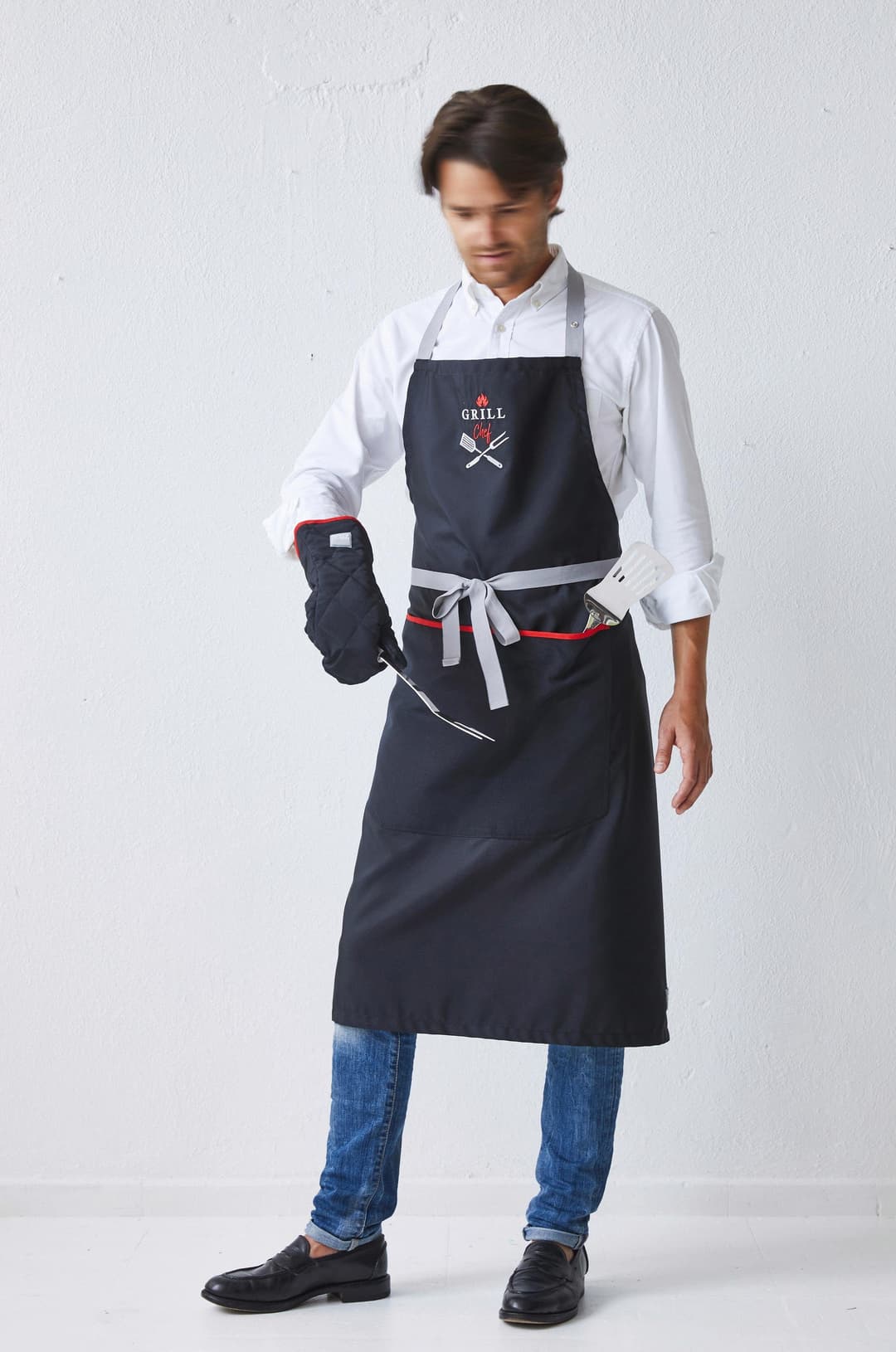 APELT Grillschürze 3963 Outdoor | Schwarz