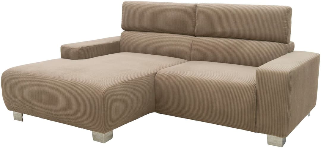 DOMO collection Ecksofa 100030 | Beige