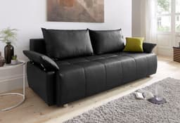 COLLECTION AB Schlafsofa Funtastic | Schwarz