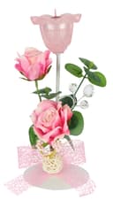 I.GE.A. Teelichthalter 'Rosen' | Rosa