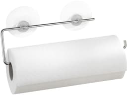 WENKO Wandrollenhalter Modell Static-Loc® | Silber