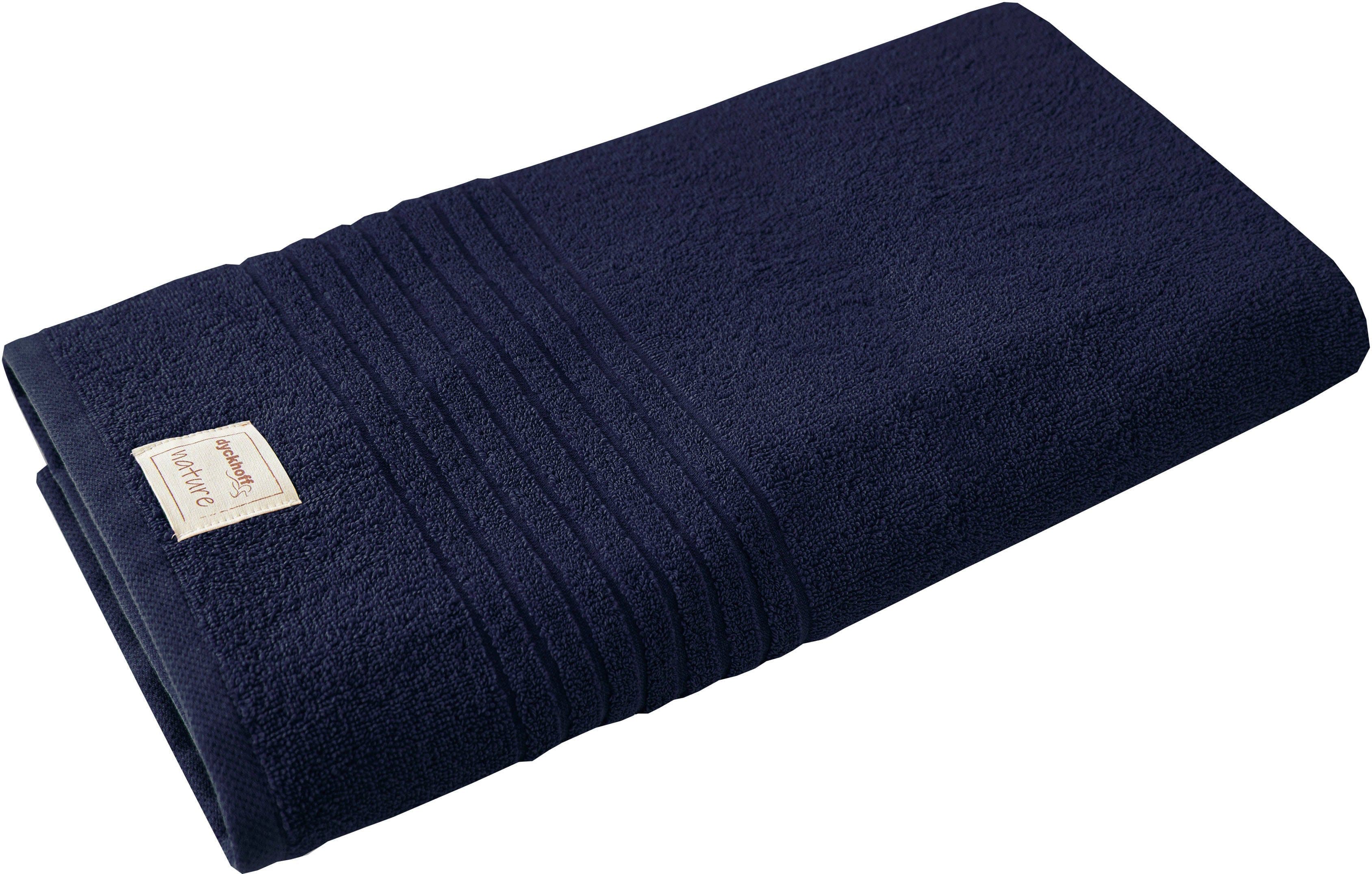 Dyckhoff Badetuch Nature, Frottier | Blau