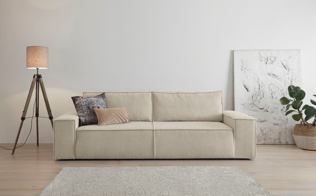 Home affaire SHERWOOD Schlafsofa | Beige