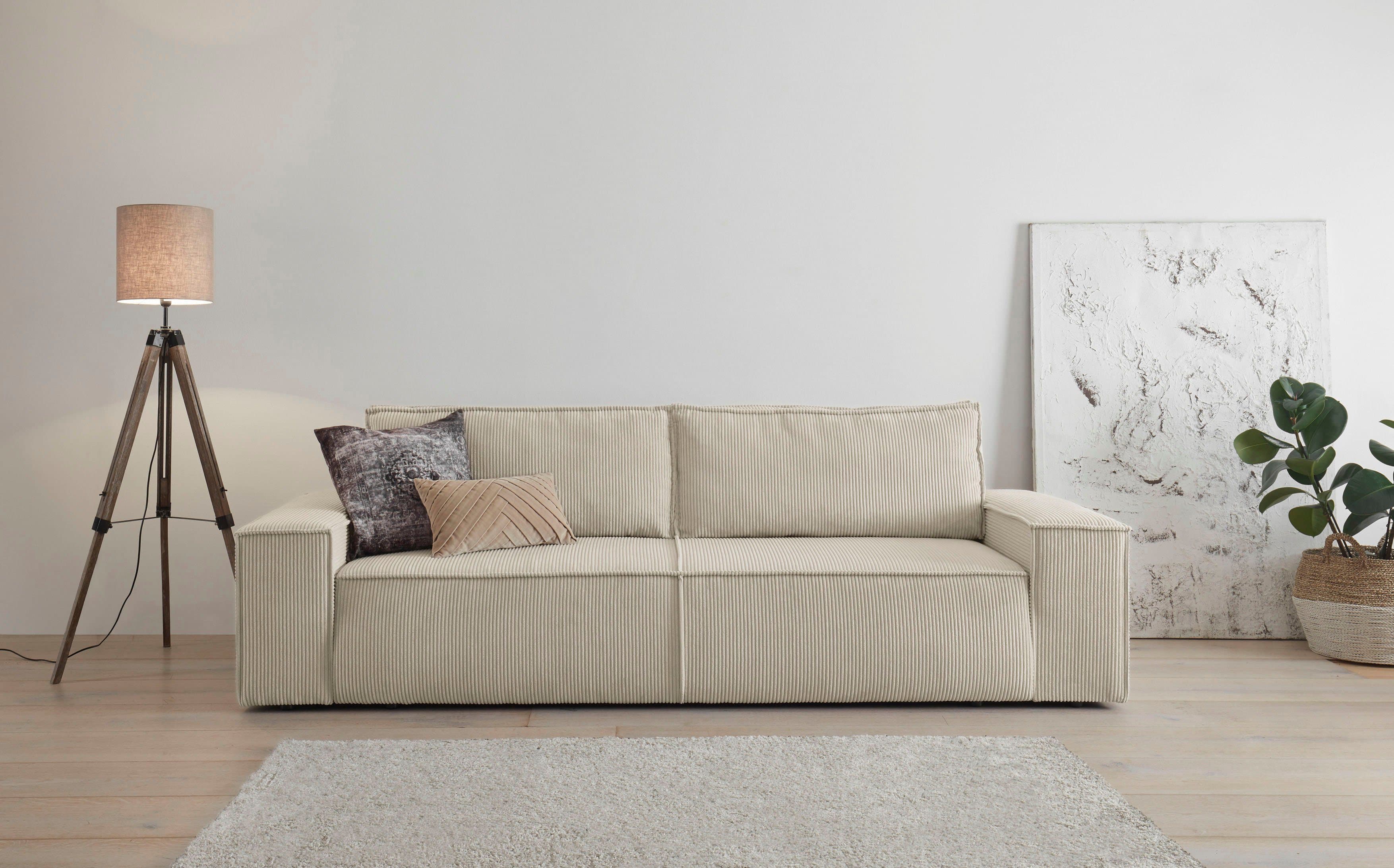 Home affaire SHERWOOD Schlafsofa | Beige