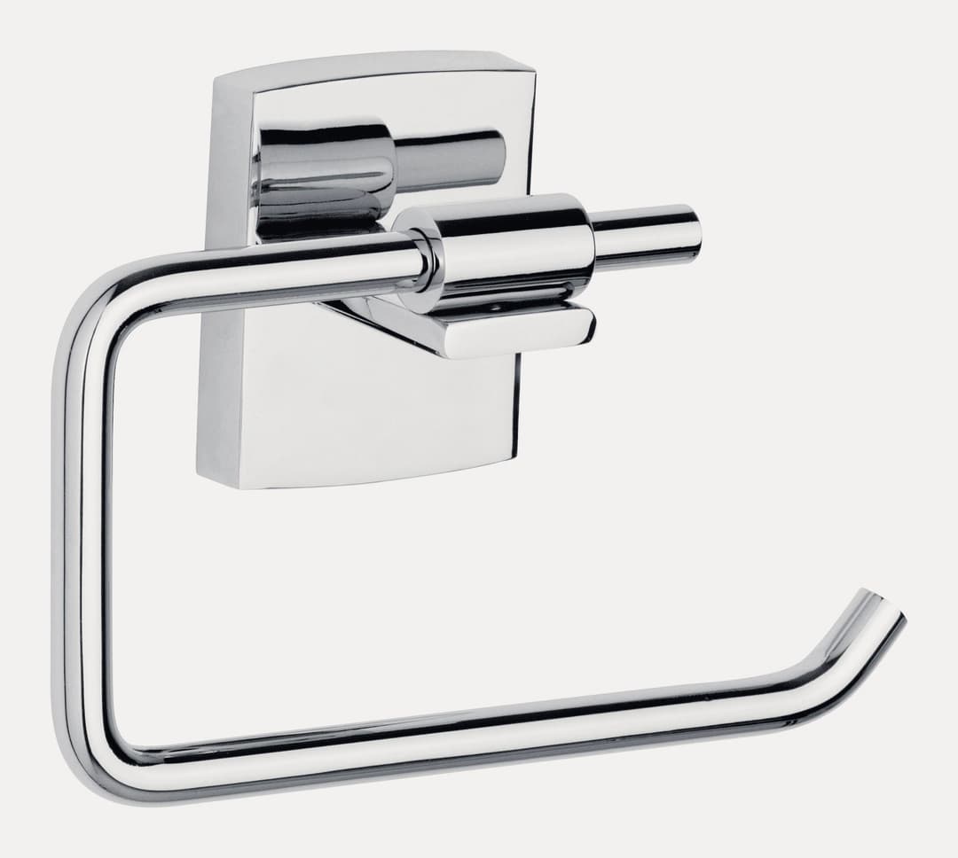 tesa KLAAM Toilettenpapierhalter | Silber