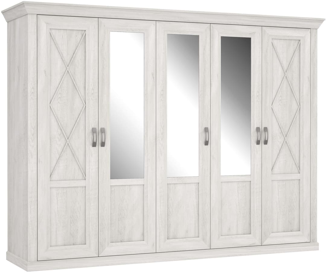 FORTE Kleiderschrank Kashmir | Holztöne