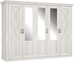 FORTE Kleiderschrank Kashmir | Holztöne