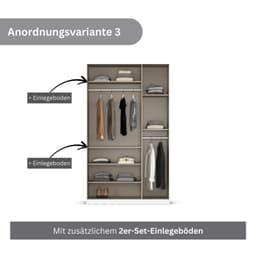 OTTO home AGORDO Kleiderschrank | Beige