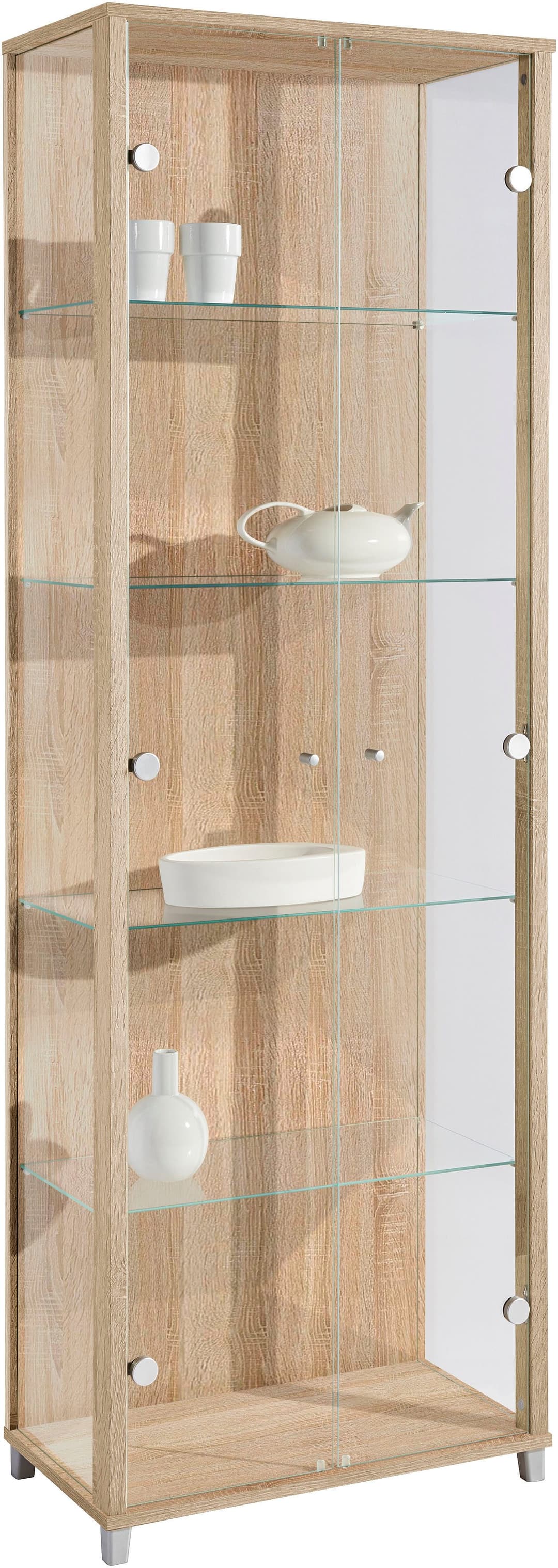 fif möbel Vitrine OPTIMA | Braun